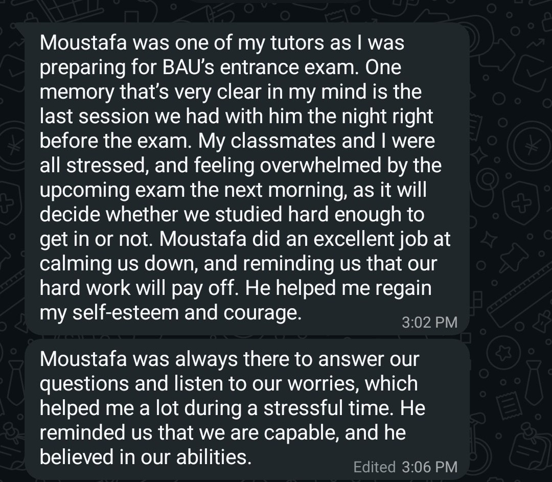 WhatsApp Testimonial Rafah Al Khatib